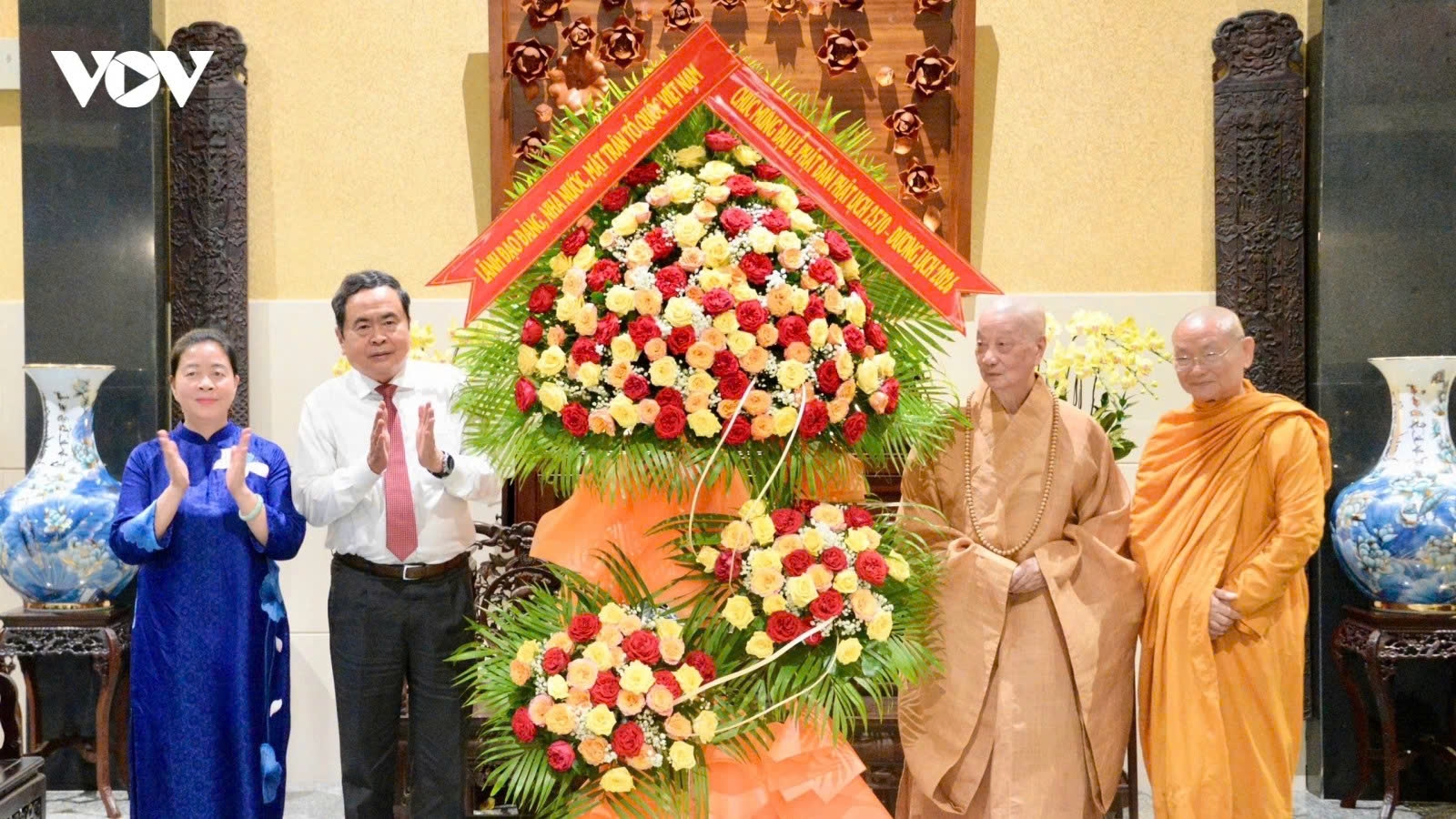 NA Chairman extends Vesak greetings to Buddhist leaders in HCM City